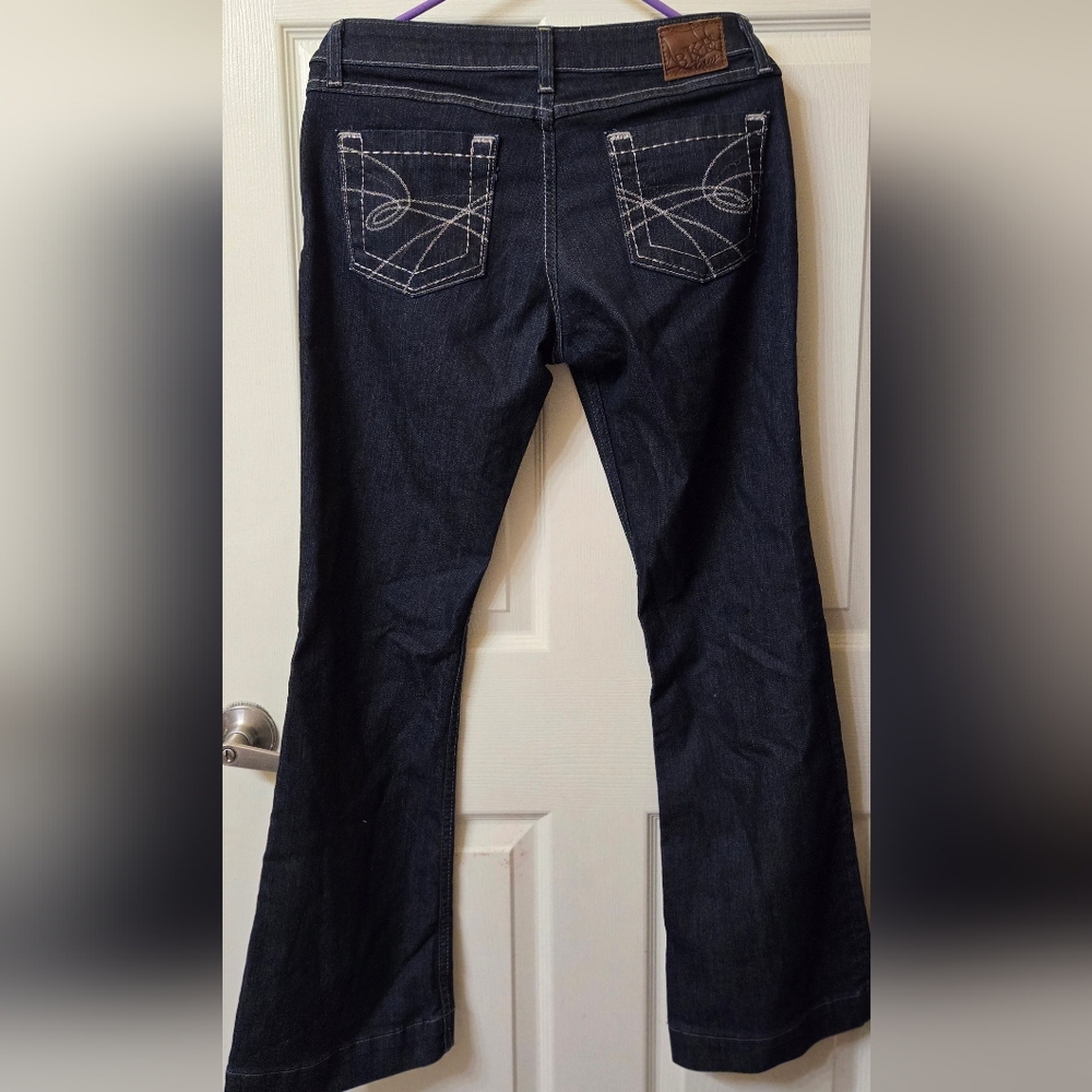 Bke jeans, 30x31.5, dark blue with silver design on pockets